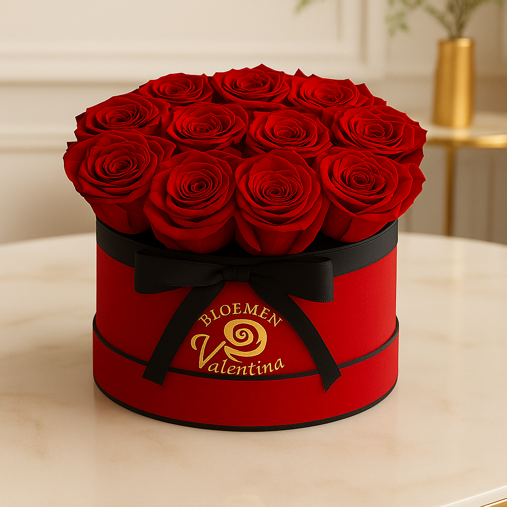 Flowerbox Amore Rosso