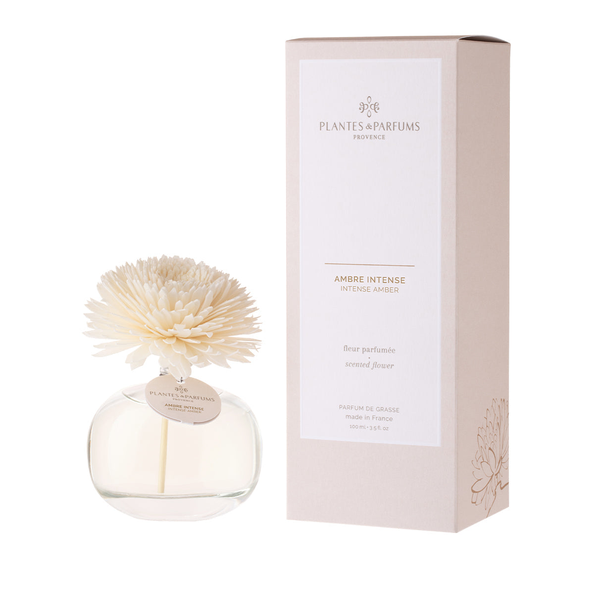 Ambre Intense – Fleur Parfumée 100 ml