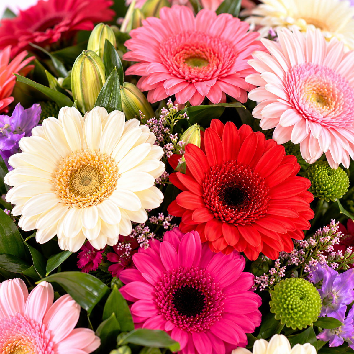 Boeket Christina – bloemen van dichtbij