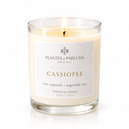 Cassiopee geurkaars 180 g van Plantes & Parfums op witte achtergrond