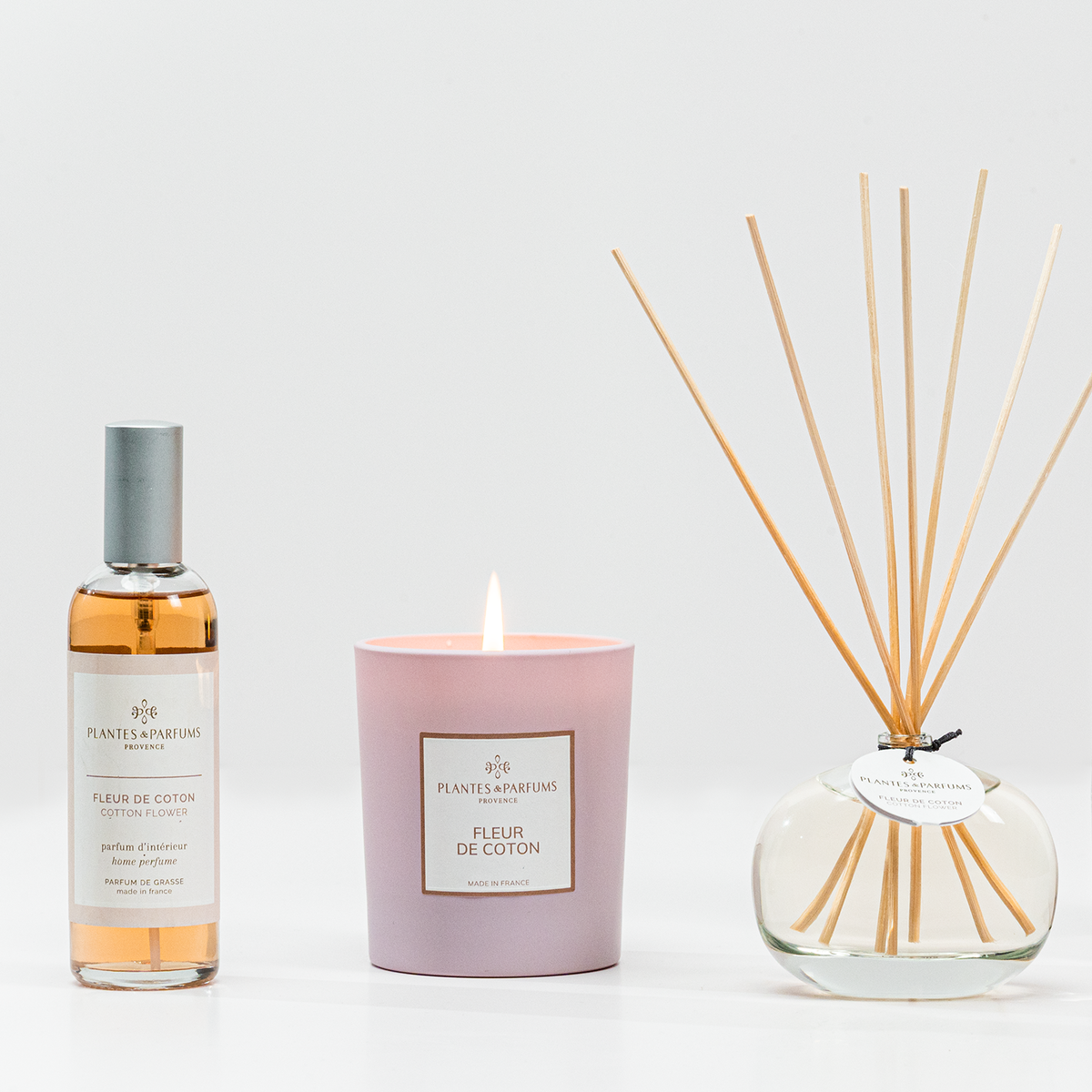 Douceur Cachemire interieurparfum in sfeervolle setting