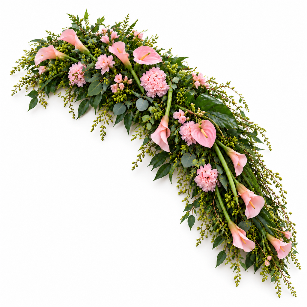 Kistbedekking roze — hoofdfoto