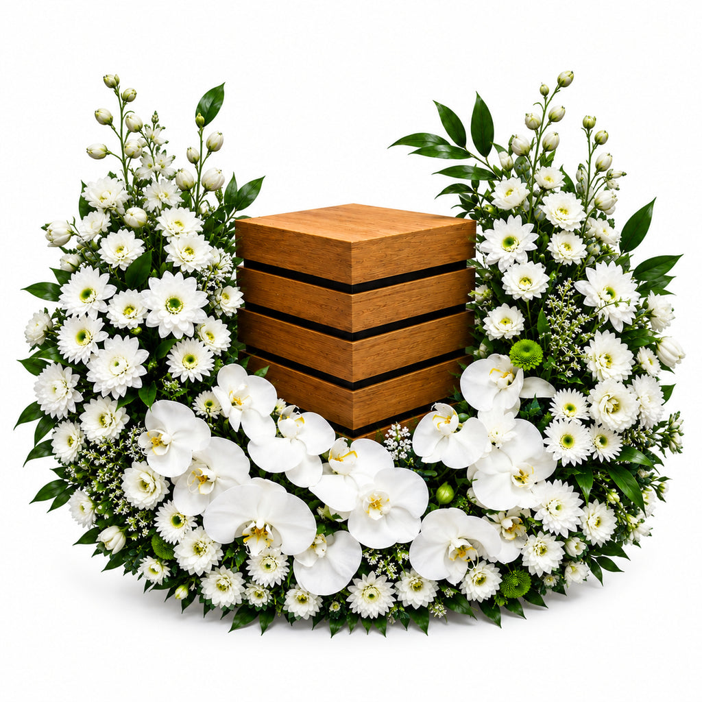 Omringd door Liefde — wit — totaalbeeld