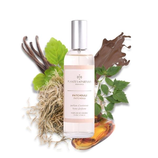 Patchouli interieurparfum in sfeervolle setting
