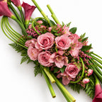 Sierlijke Verbondenheid – detail van de roze bloemen